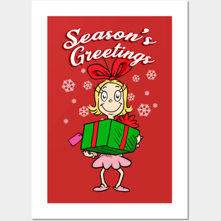 Cindy Lou Christmas Posters and Art